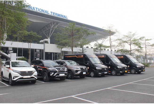 Xe đưa đón sân bay từ Nội Bài về Hà Nội